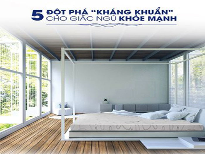 Đột phá công nghệ kháng khuẩn từ nệm Dunlopilo